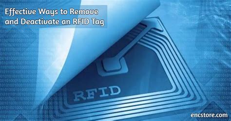 deactivate rfid tag store|how to remove security tag.